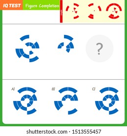IQ Test - Practice questions, Quick thinking, Interpretation, Math intelligence, Visual intelligence development question