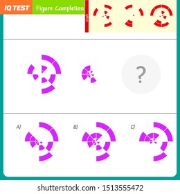 IQ Test - Practice questions, Quick thinking, Interpretation, Math intelligence, Visual intelligence development question