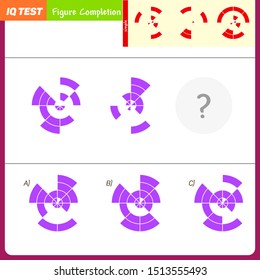 IQ Test - Practice questions, Quick thinking, Interpretation, Math intelligence, Visual intelligence development question