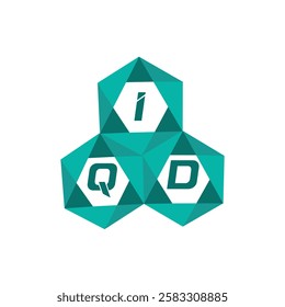 IQD creative minimalist letter logo. IQD unique vector initials alphabet letter logo design
