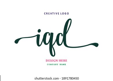 El logotipo de la inscripción de IQD es sencillo, fácil de entender y autoritario