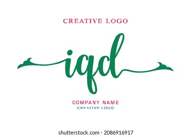 IQD lettering logo is simple, easy to understand and authoritative