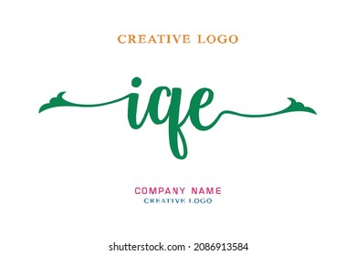 IQE lettering logo is simple, easy to understand and authoritative