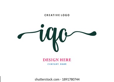 IQO lettering logo is simple, easy to understand and authoritative