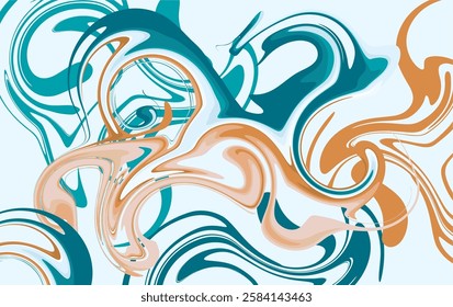 iquify cololurful abstract background. liquid artwork modern design