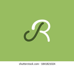 IR Alphabet letter logo design.All design are created for ir or ri .Design are custom changeable.