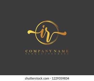 Ir Letters Logo Images Stock Photos Vectors Shutterstock