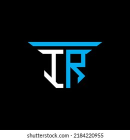 IR letter logo creative design with vector graphic