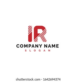 IR Letter Logo Design. IR letter logo Vector Illustration - Vector