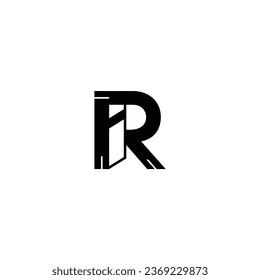 logotipo IR o logotipo de ir