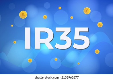 IR35 tax United Kingdom off-payroll working law rules business illustration