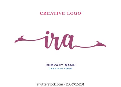 IRA Lettering Logo Is Simple, Easy To Understand And Authoritative