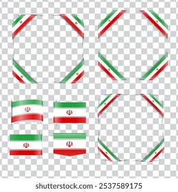 Irán arrincona la bandera nacional con sombra