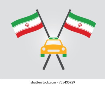 Iran Emblem Taxi