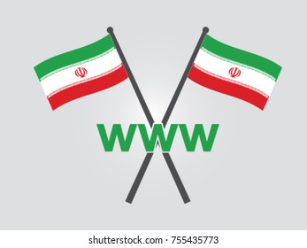 Iran Emblem World Wide Web