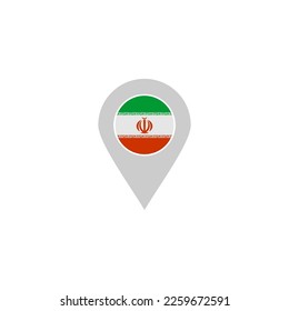 Iran flags icon set, Iran independence day icon set vector sign symbol