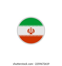 Indicadores de Irán conjunto de iconos, símbolo del símbolo del día de la independencia de Irán
