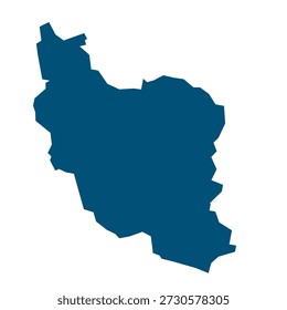 iran geography  map  icon vector element desgin template