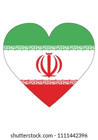 Iran Love Flag