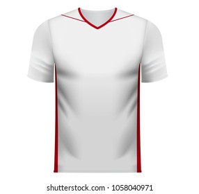 Iran national soccer team shirt in generic country colors for fan apparel.