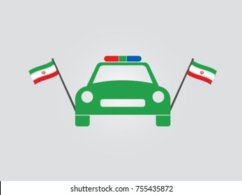 Iran Police Cop