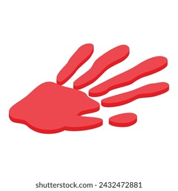 Iran protest hand form icon isometric vector. Character news. Conflict protest