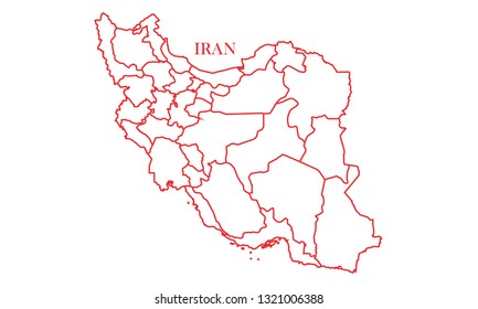 Iran red line map