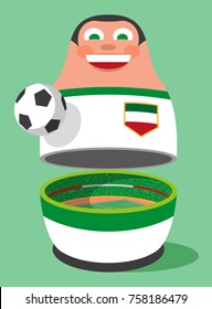 Iran soccer mascot