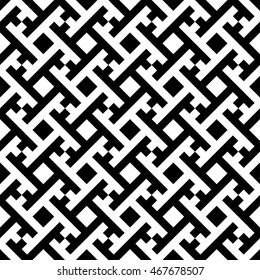 Iranian tiles pattern, islamic geometric art, intricate design, monochrome background