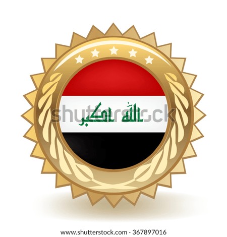 Iraq Badge