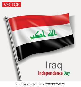 Día de la independencia de la bandera de Iraq