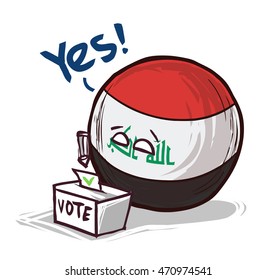 iraq country voting yes
