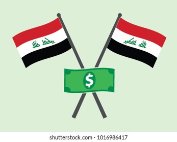 Iraq Emblem Dollar Reserve
