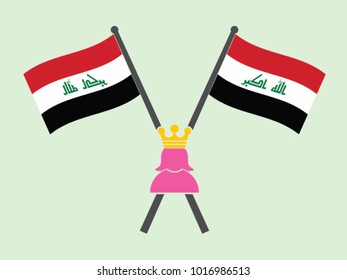 Iraq Emblem Queen