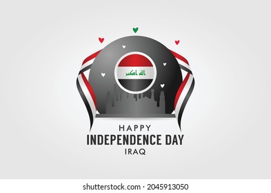 Iraq Independence Day Design Background For Greeting Moment