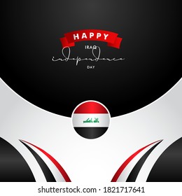 Iraq Independence Day Vector Design Illustration For Celebrate Moment