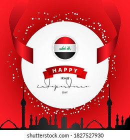 Iraq Independence Day Vector Design Illustration For Celebrate Moment