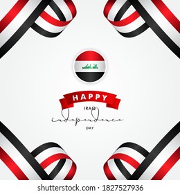 Iraq Independence Day Vector Design Illustration For Celebrate Moment