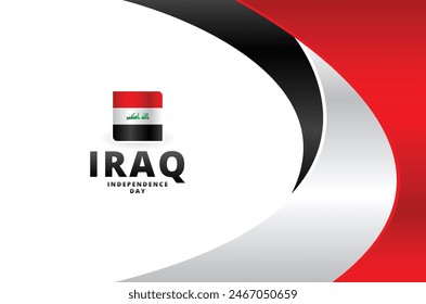 Iraq Independence Day Vector Design Illustration
