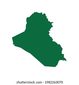 Irak-Karte. Abbildung der Irak-Karte