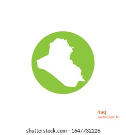 Plantilla de vectores de diseño de logotipos Iraq