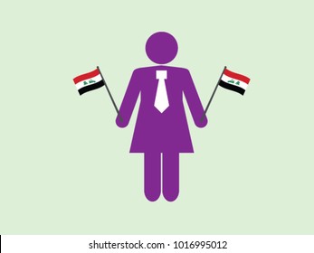 Iraq State Woman Carrier
