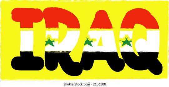 Iraq - vector illustration