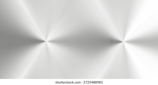 Textura circular de metal cepillado con líneas concéntricas que irradian desde el centro, mostrando un gradiente de luz y sombra creando una superficie brillante y reflectante