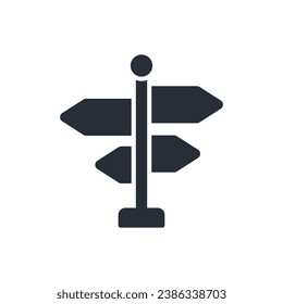 irection icon. vector.Editable stroke.linear style sign for use web design,logo.Symbol illustration.