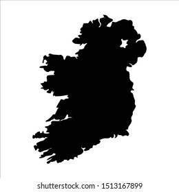 Ireland Abstract Maps Logo Template Stock Vector (Royalty Free ...