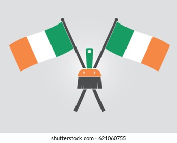Ireland Emblem Brush