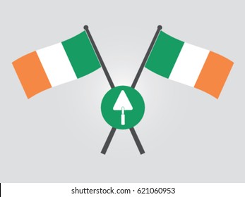 Ireland Emblem Construction Build