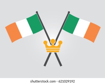 Ireland Emblem Crown