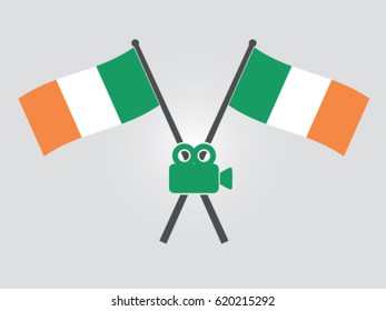 Ireland Emblem Video Camera